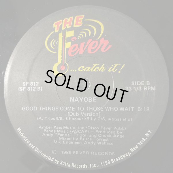 画像2: Nayobe - Good Things Come To Those Who Wait  12"