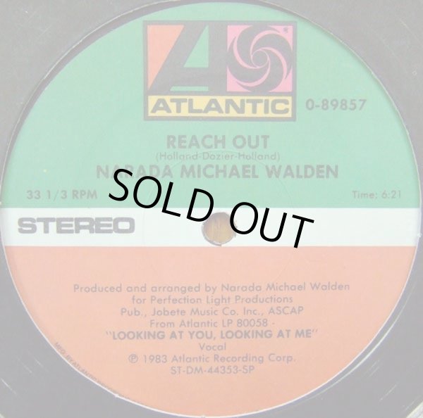 画像1: Narada Michael Walden - Reach Out (6:21 Vers) /Shake It Off  12" 