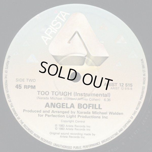 画像2: Angela Bofill - Too Tough  12"