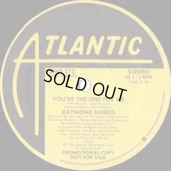 画像2: Raymond Harris - You're The One For Me  12" 