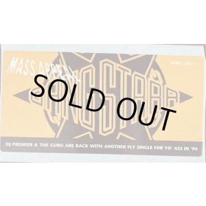 画像: Gang Starr - Mass Appeal  Promo Sticker