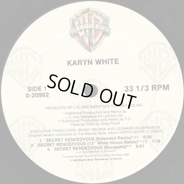 画像1: Karyn White - Secret Rendezvous  12"