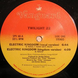 画像: Twilight 22 - Electric Kingdom (4Vers) 12"