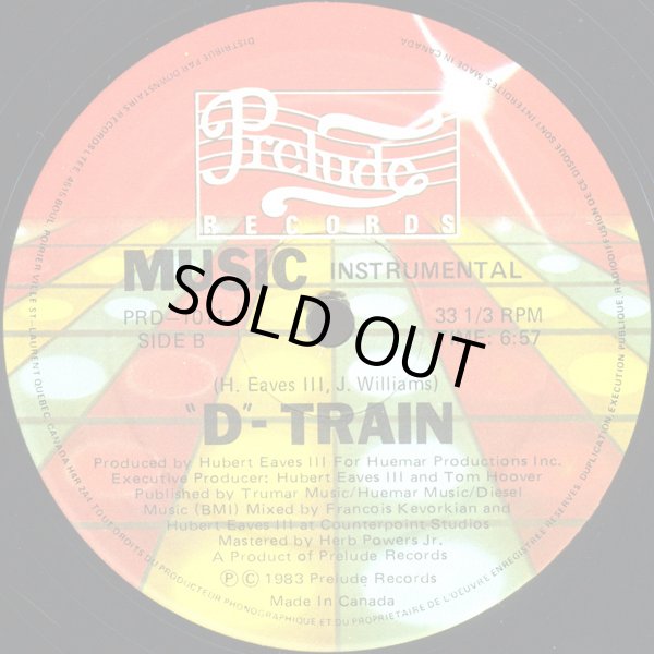 画像2: "D"Train - Music  12"