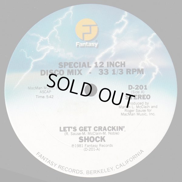 画像1: Shock - Let's Get Crackin'/Shock Talk 12"