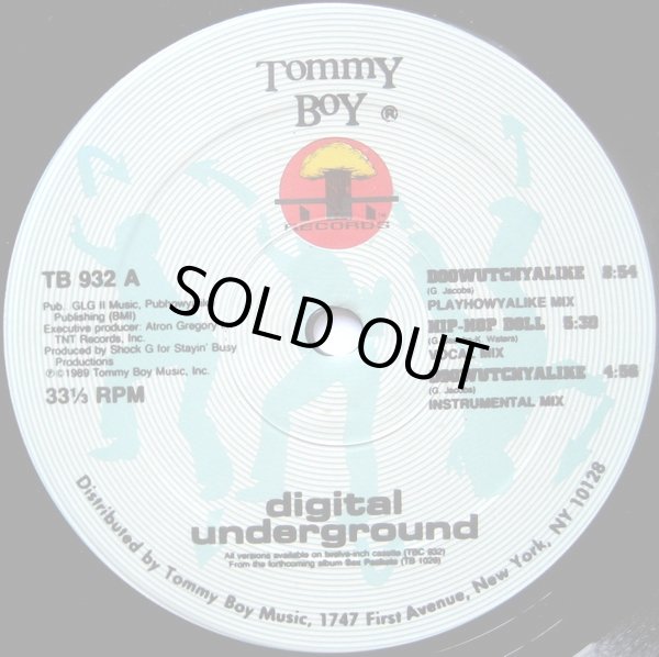 画像1: Digital Underground - Doowutchyalike/Hip Hop Doll  12" 