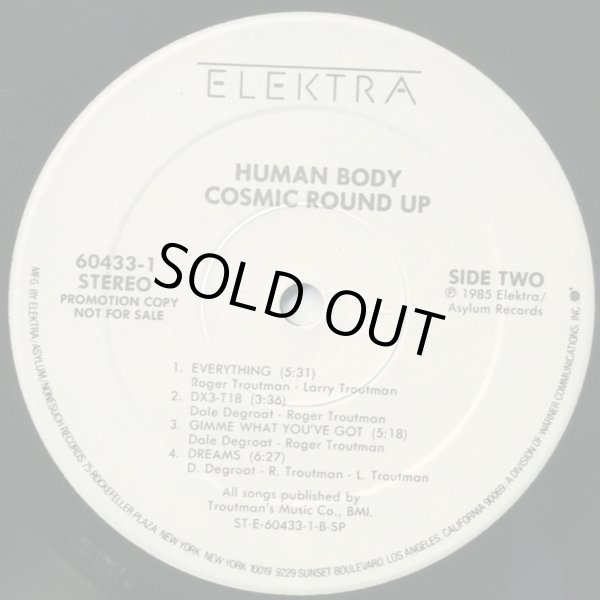 画像3: Human Body - Cosmic Round Up  LP