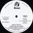 画像1: Dunn & Bruce Street - Shout For Joy/If You Come With Me   12"