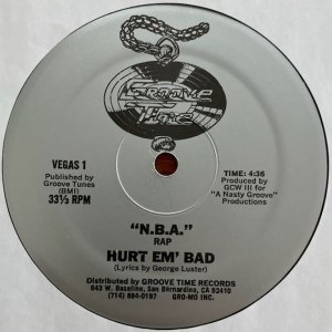 画像: Hurt Em' Bad - N.B.A. Rap (Remix) 12"