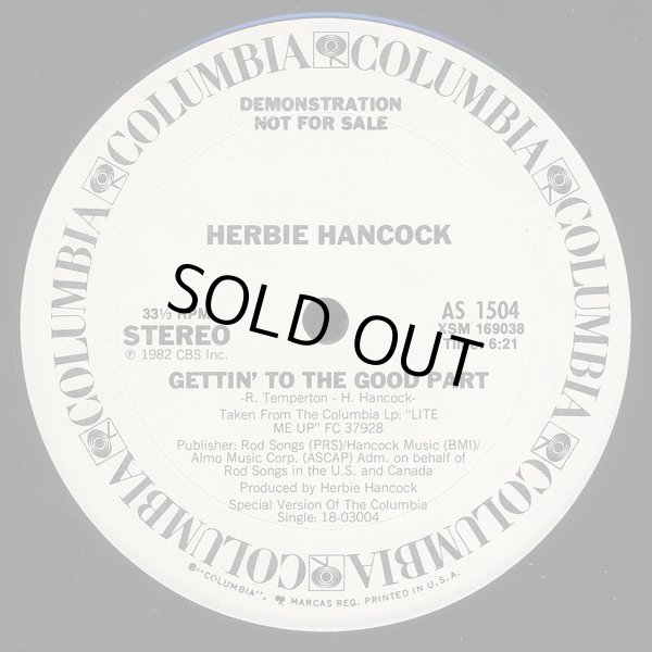 画像1: Herbie Hancock - Gettin' To The Good Part/The Fun Tracks 12"
