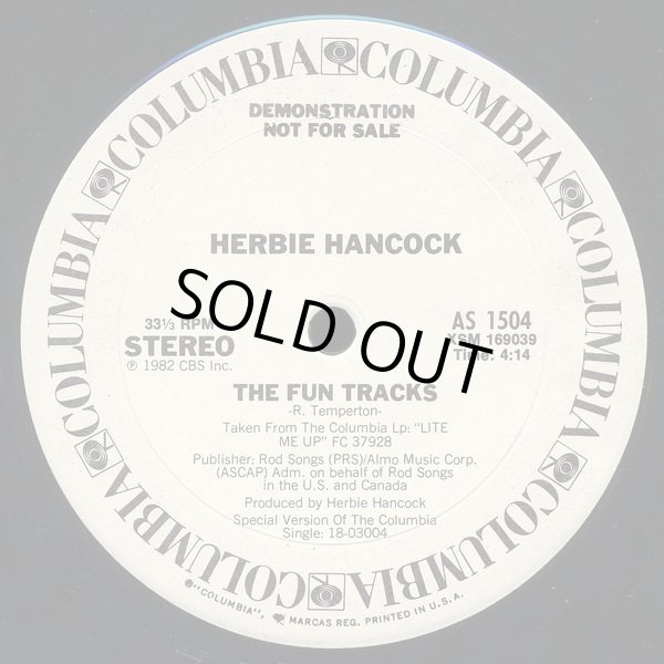 画像2: Herbie Hancock - Gettin' To The Good Part/The Fun Tracks 12"
