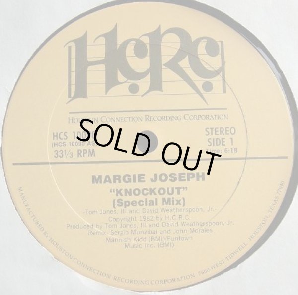 画像1: Margie Joseph - Knockout (Special Mix)  12"