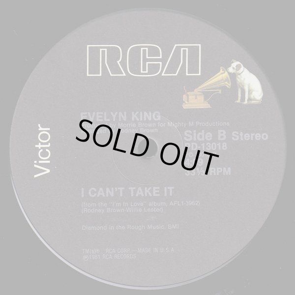 画像2: Evelyn King - Spirit Of The Dancer/I Can't Take It  12"