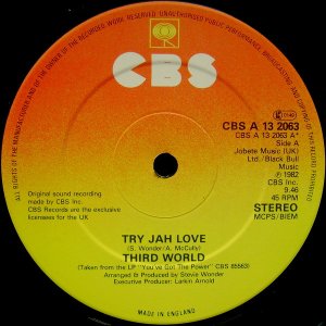 画像: Third World - Try Jah Love/Inna Time Like This  12"