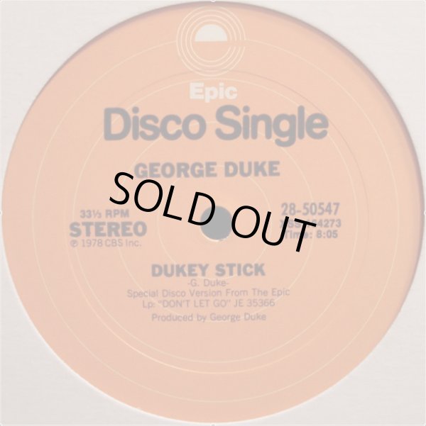 画像1: George Duke - Dukey Stick/Yeah, We Going  12"