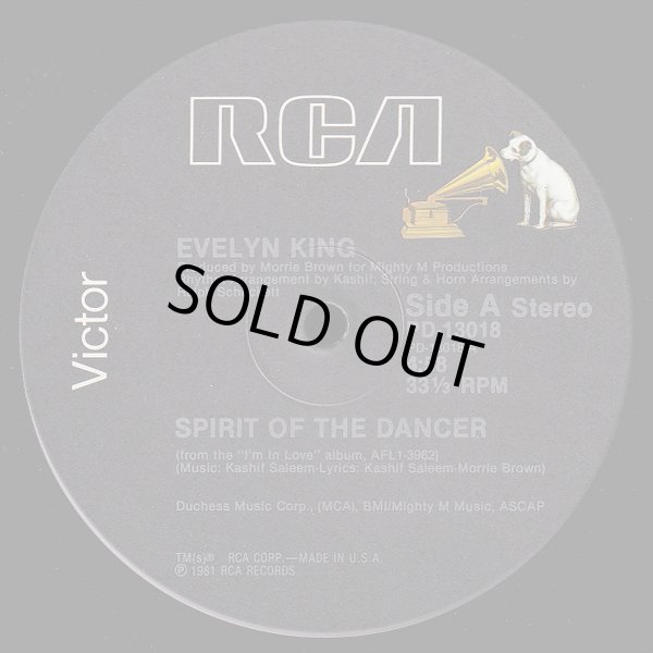 画像1: Evelyn King - Spirit Of The Dancer/I Can't Take It  12"