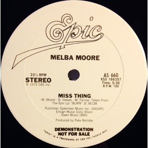 画像: Melba Moore - Miss Thing  12"