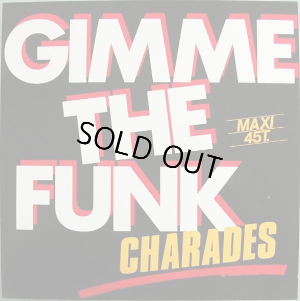 画像1: Charades - Gimme The Funk  12"