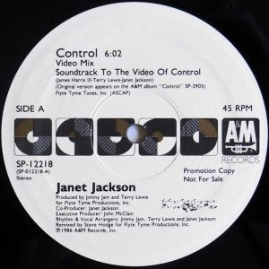画像: Janet Jackson - Control (Video Mix) 12"