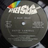 画像: David Lampell - I Ran Iran/Iranian Groove  12"