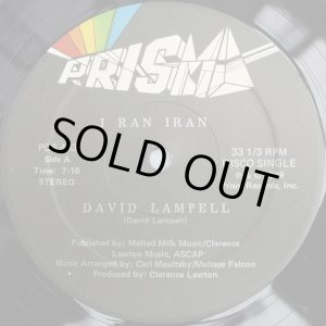 画像: David Lampell - I Ran Iran/Iranian Groove 12"
