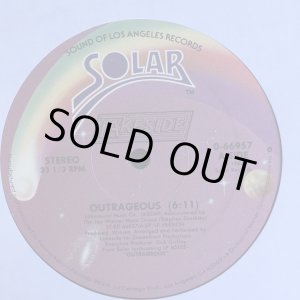 画像: Lakeside - Outrageous/So Let's Love 12"