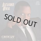 画像: Alexander O'Neal - Criticize (Special 12" Mixes) 12"