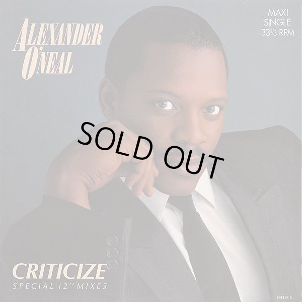 画像1: Alexander O'Neal - Criticize (Special 12" Mixes) 12"