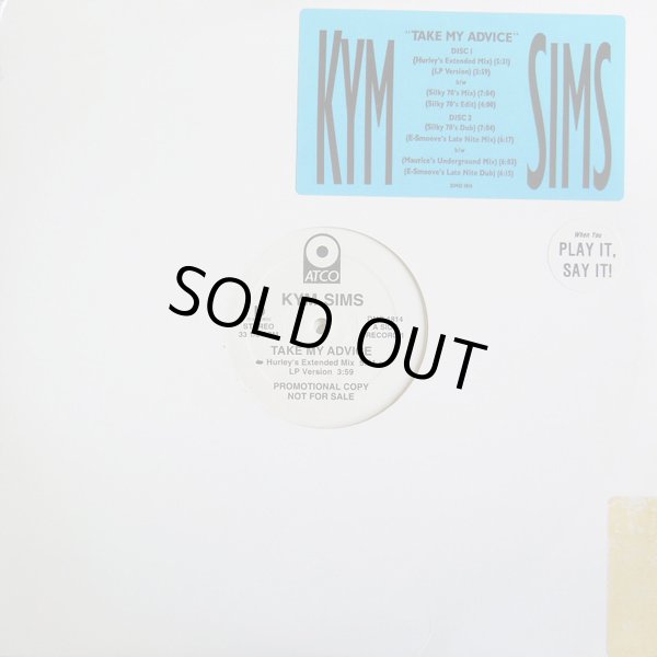 画像1: Kym Sims - Take My Advice  12"X2