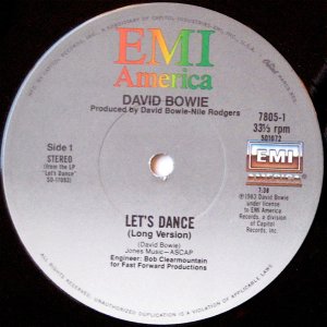 画像: David Bowie - Let's Dance/Cat People  12"