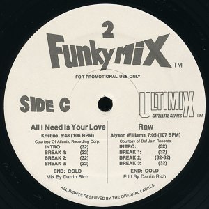 画像: V.A  - Funkymix 2 (Record 2 C/D Only)  12"