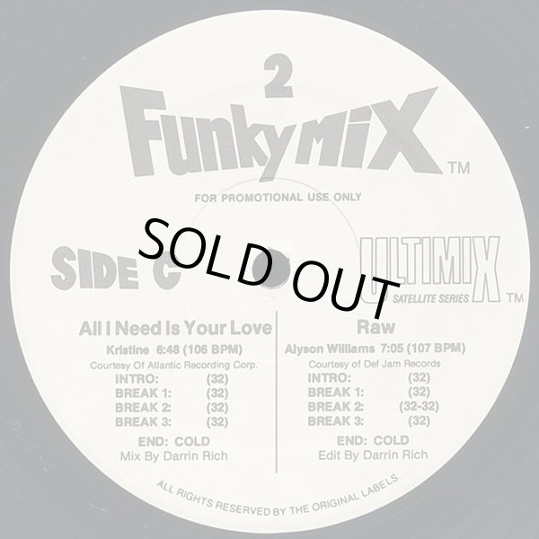 画像1: V.A  - Funkymix 2 (Record 2 C/D Only)  12"