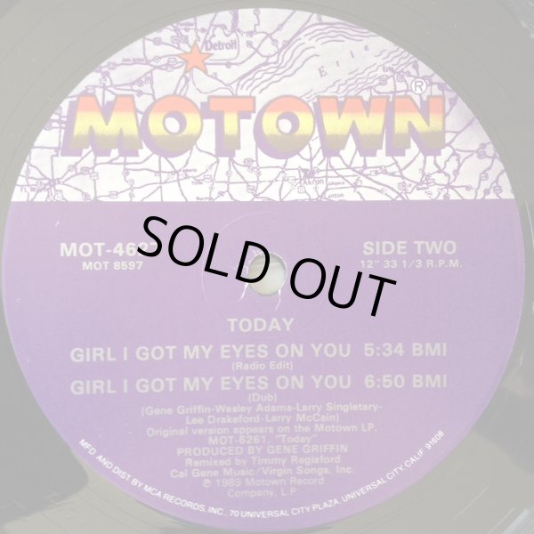 画像3: Today - Girl I Got My Eyes On You 12"