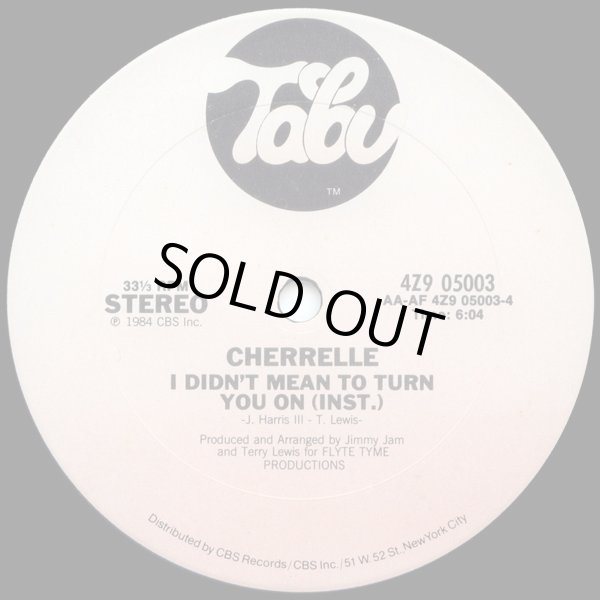 画像2: Cherrelle - I Didn't Mean To Turn You On  12" 