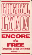 画像3: Cheryl Lynn - Encore/Free  12" 