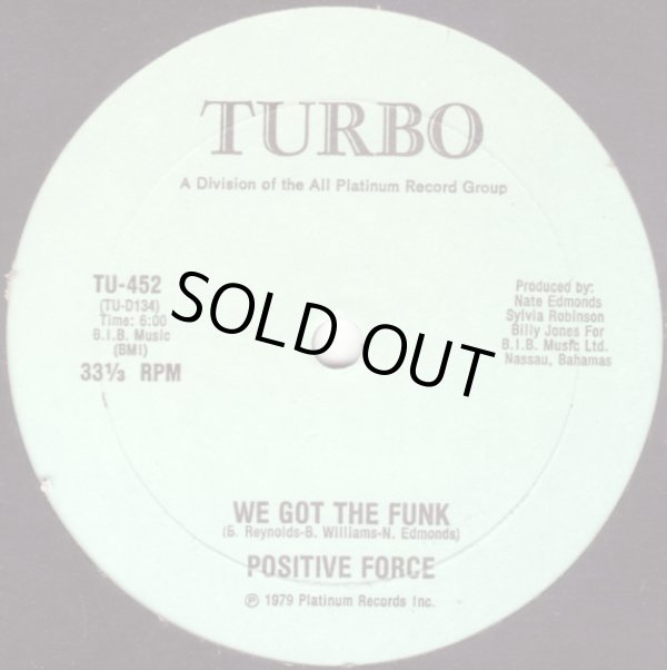 画像1: Positive Force - We Got The Funk/Tell Me What You See 12" 