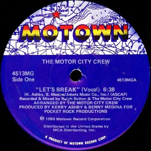画像: The Motor City Crew - Let's Break (3Vers)   12"