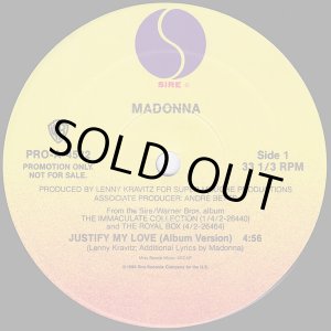 画像: Madonna - Justify My Love (Album Vers 4:56) 12"