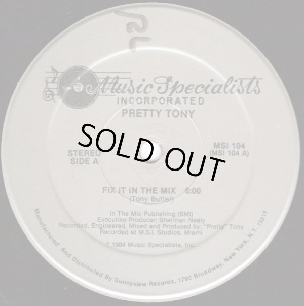 画像1: Pretty Tony - Fix It In The Mix  12"