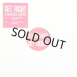画像: Jennifer Lopez - Get Right  12"X2