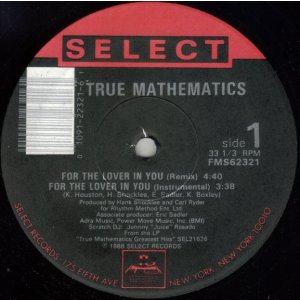 画像: True Mathematics - For The Lover In You  12"