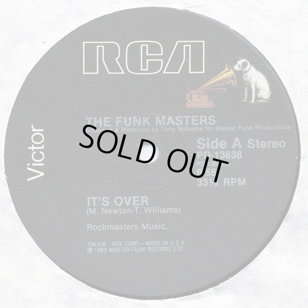 画像1: The Funk Masters - It's Over/Over 12"