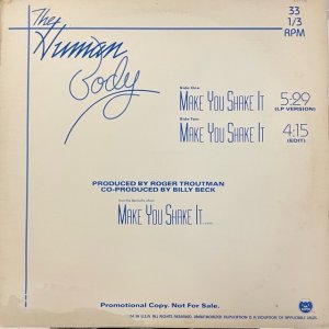 画像: The Human Body - Make You Shake It 12"
