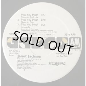 画像: Janet Jackson - Miss You Much (6Vers Remixes) 12"