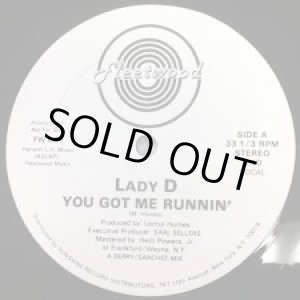 画像: Lady D - You Got Me Runnin' 12"