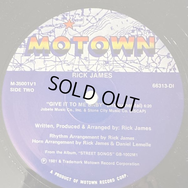 画像2: Rick James - Give It To Me Baby  12"