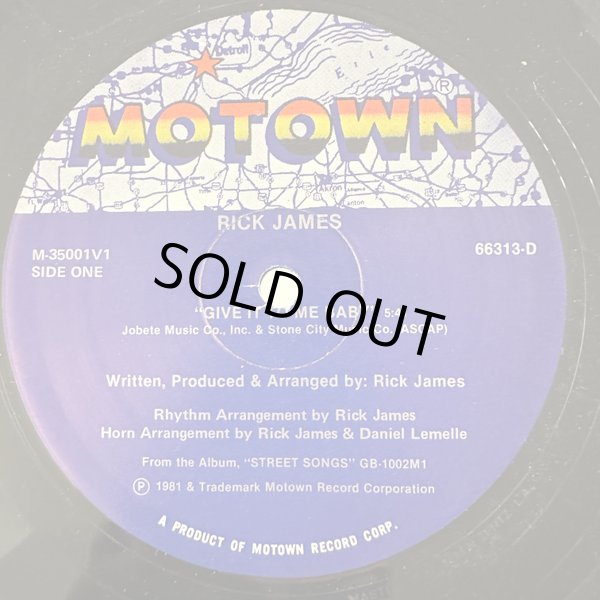 画像1: Rick James - Give It To Me Baby  12"
