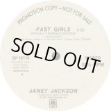 画像: Janet Jackson - Fast Girls/French Blue 12"
