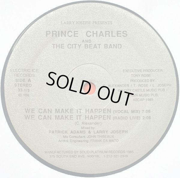 画像1: Prince Charles And The City Beat Band - We Can Make It Happen  12" 