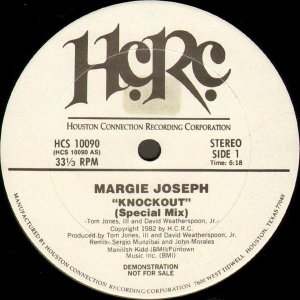画像: Margie Joseph - Knockout (Special Mix) 12"